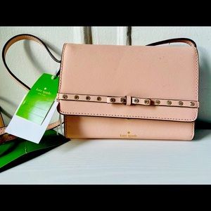 Kate Spade ♠️  baby pink sling bag.